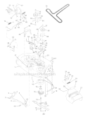 Page I Diagram and Parts List for WE12542E  Weed Eater Lawn Tractor